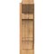 Ekena Millwork Balboa Slat Smooth Outlooker, Western Red Cedar, 7 1/2"W x 14"D x 26"H OUT08X14X26BOA06SWR - alternate 2